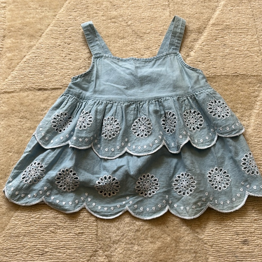 Tucker + Tate Ruffled Tank Size 5